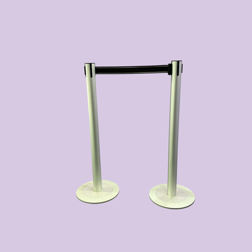 [1867] Queue Barrier - Silver