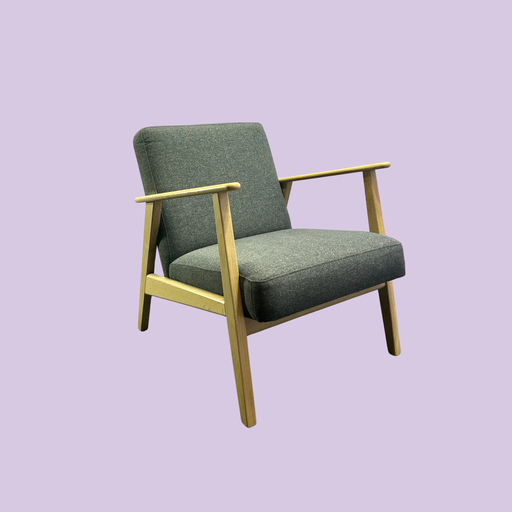 [2113] Lounge chair Eikero - Grey